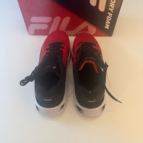 Fila Running Shoes Mens 9.5 Red - Picture 3 of 5